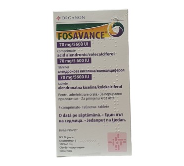 ФОЗАВАНС 70мг/5 600 IU X 4тб.